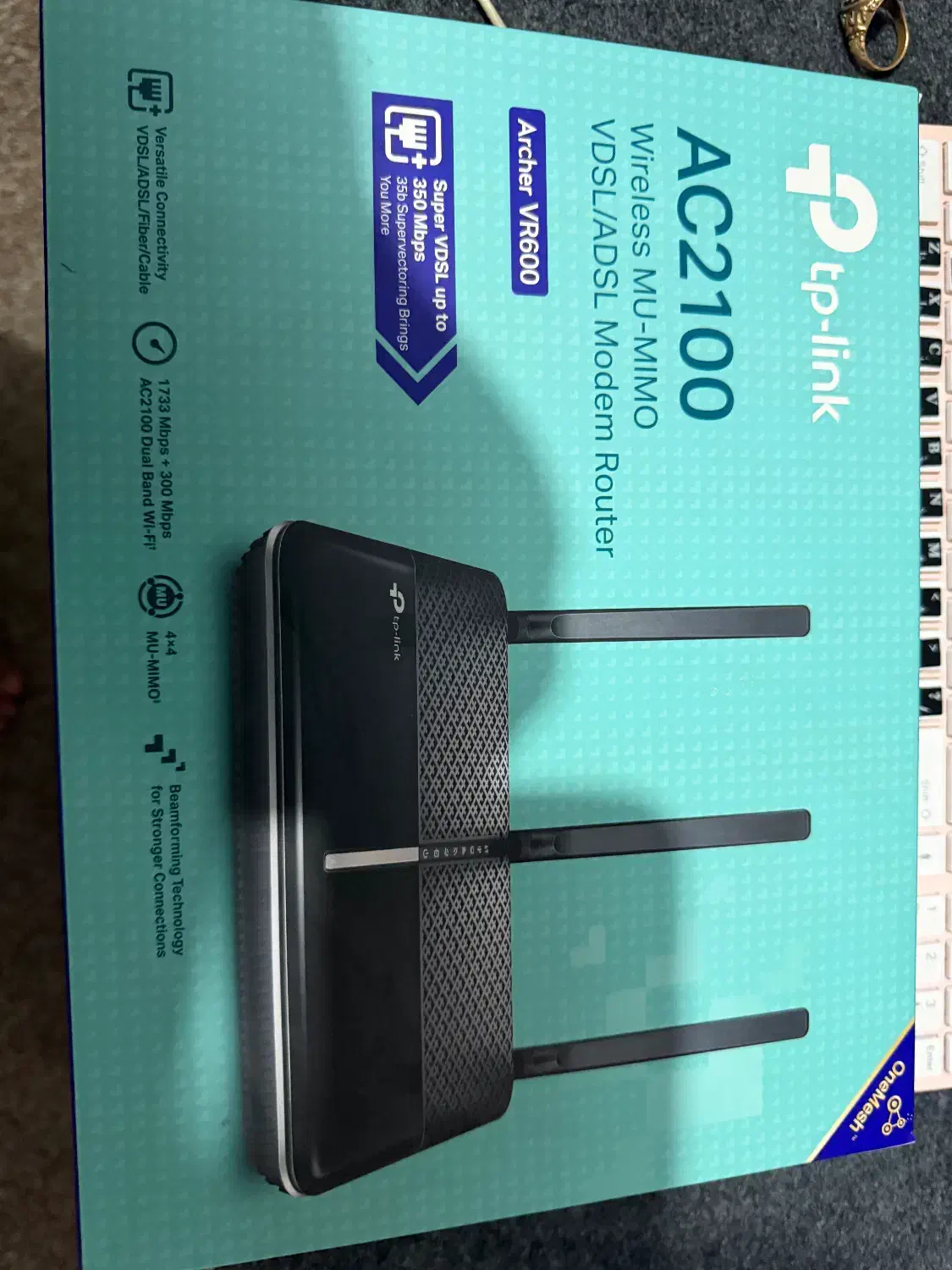 فروش روتر بی سیم تی پی لینک مدل Archer VR600|مودم و تجهیزات شبکه|رشت, لاکان شهر|دیوار