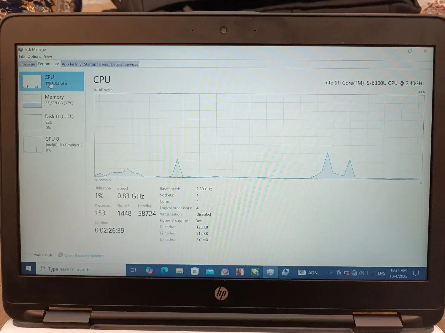 لب تاب hp|رایانه همراه|بروجرد, |دیوار