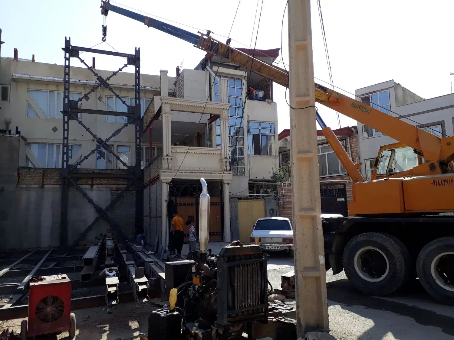 جرثقیل سنگین جهت امور کارهای عمرانی|خدمات حمل و نقل|سرپل ذهاب, |دیوار