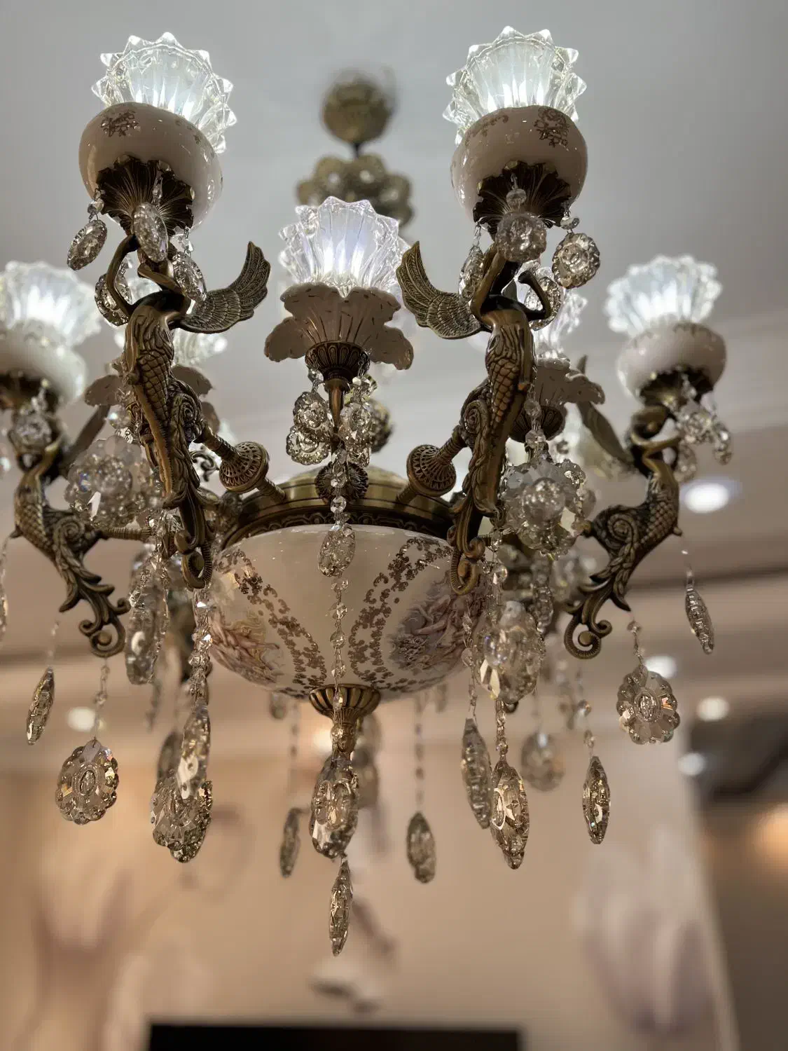 لوستر|لوستر و چراغ آویز|شهر ری, منصوریه منگل|دیوار