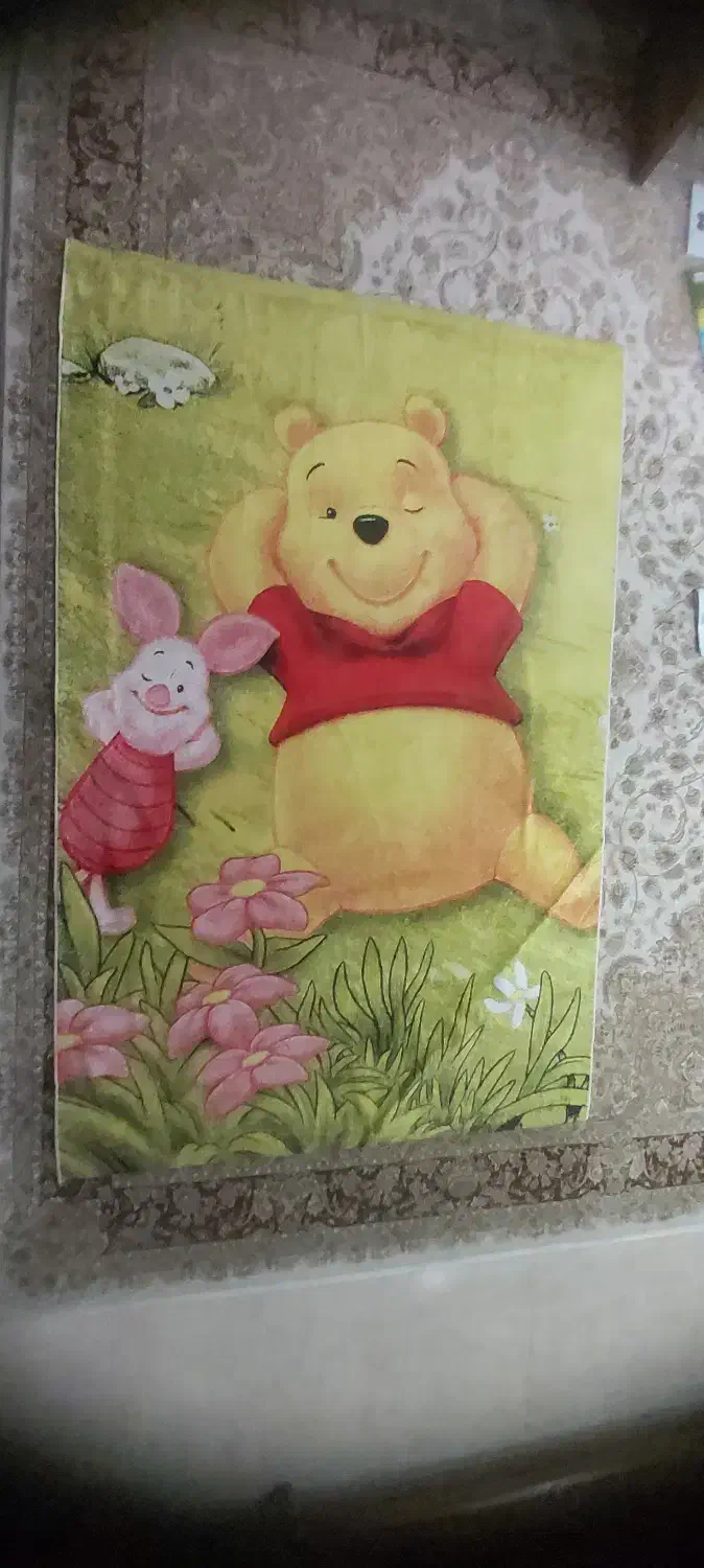 فرش کودک طرح پو|فرش|کرج, گلشهر|دیوار