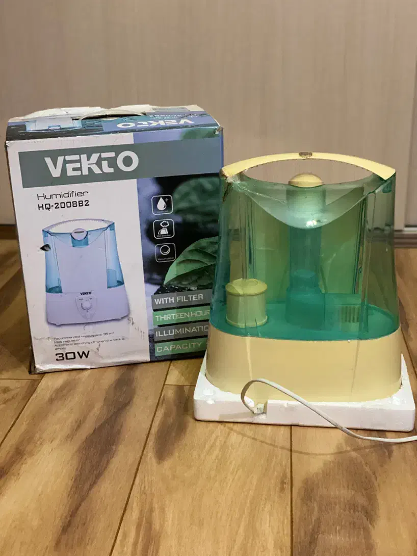 دستگاه نایاب بخور سرد رطوبت ساز وکتو Vekto|پنکه و تصفیه‌کنندهٔ هوا|زنجان, |دیوار