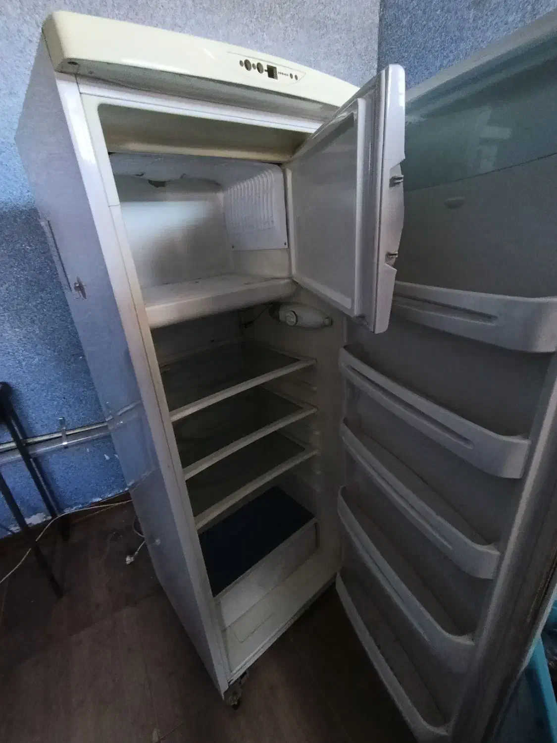 یخچال|یخچال و فریزر|بافت, |دیوار