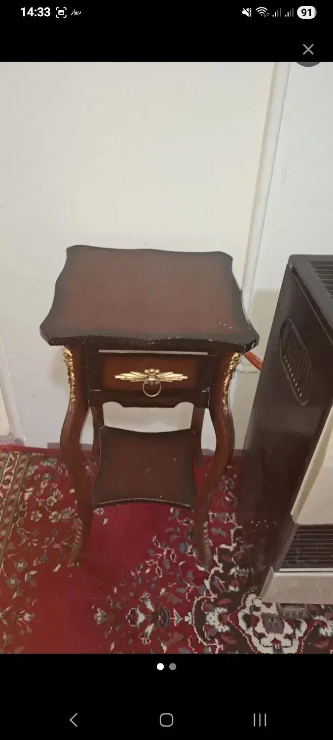 میز تلفن سالم|میز تلفن|مشهد, کوشش|دیوار