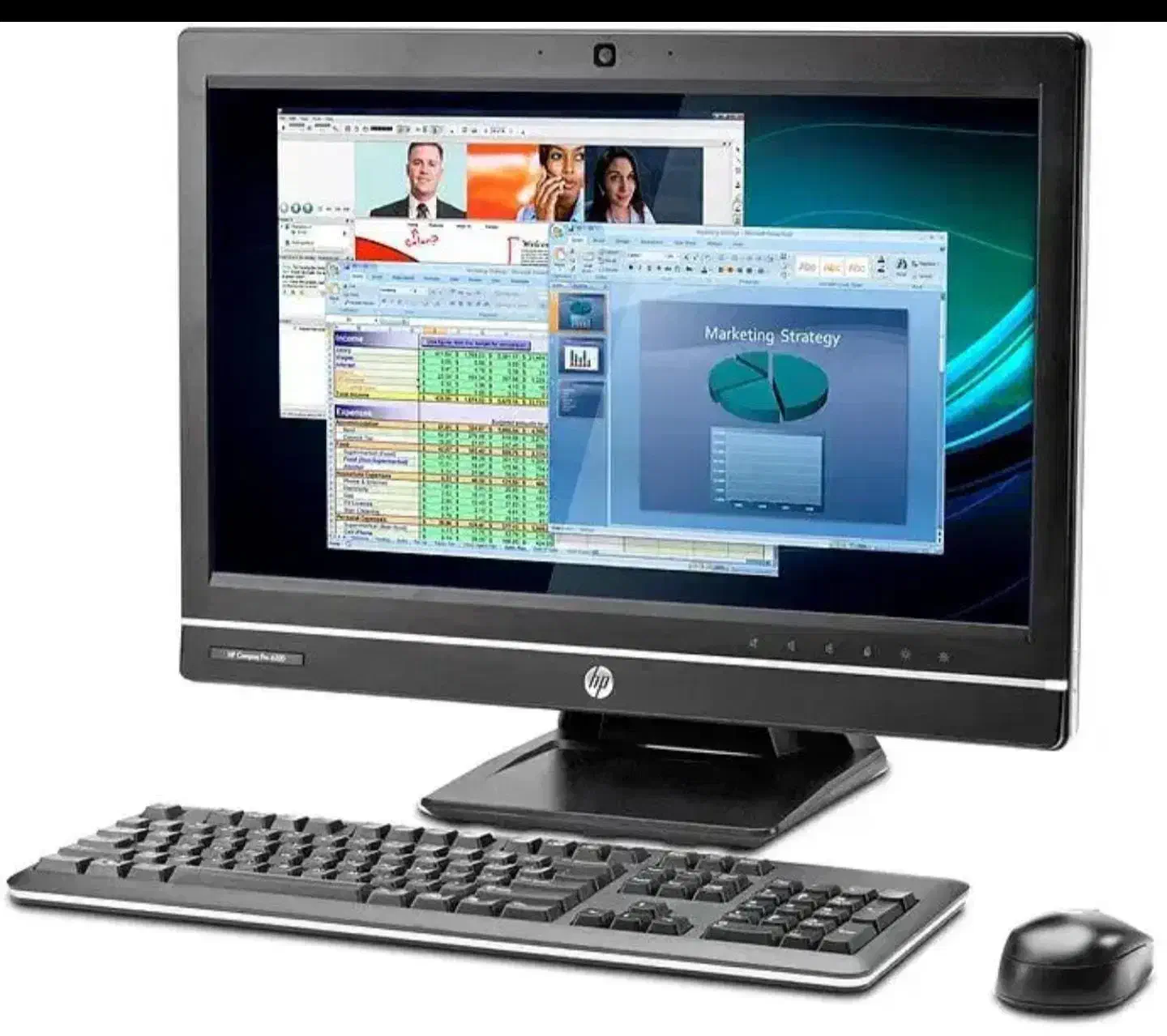 آل این وان All in one Hp|رایانه رومیزی|سراوان, |دیوار