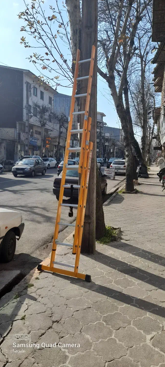 نردبانهای مخابراتی ۲تکه و ۳تکه از ۳متر الی ۱۵متر|ابزارآلات|لاهیجان, جمهوری|دیوار