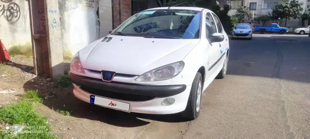 خودرو ۲۰۶|خودرو سواری و وانت|رشت, کاکتوس|دیوار