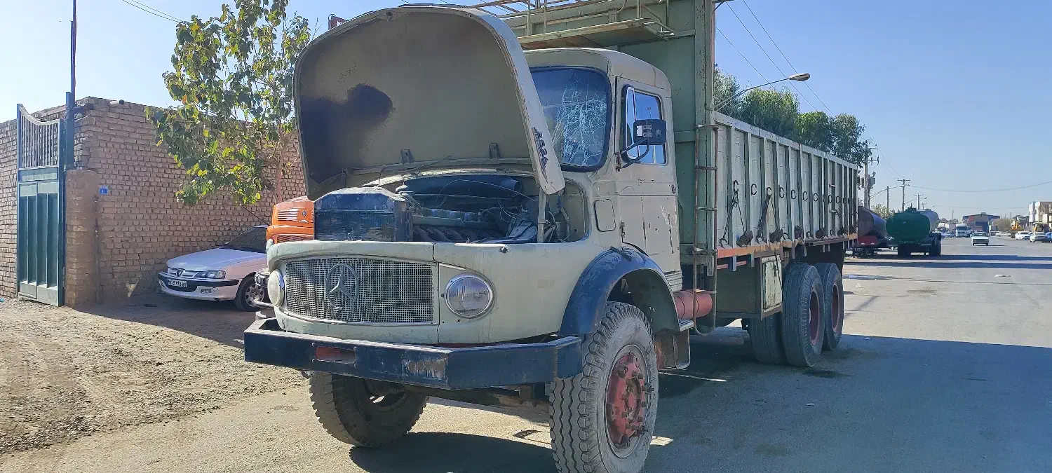 کامیون بنز شاسی باری 2624 زیر مایلر مدل 1368|خودرو سنگین|اصفهان, شهرک صنعتی امیرکبیر (شاپور جدید)|دیوار