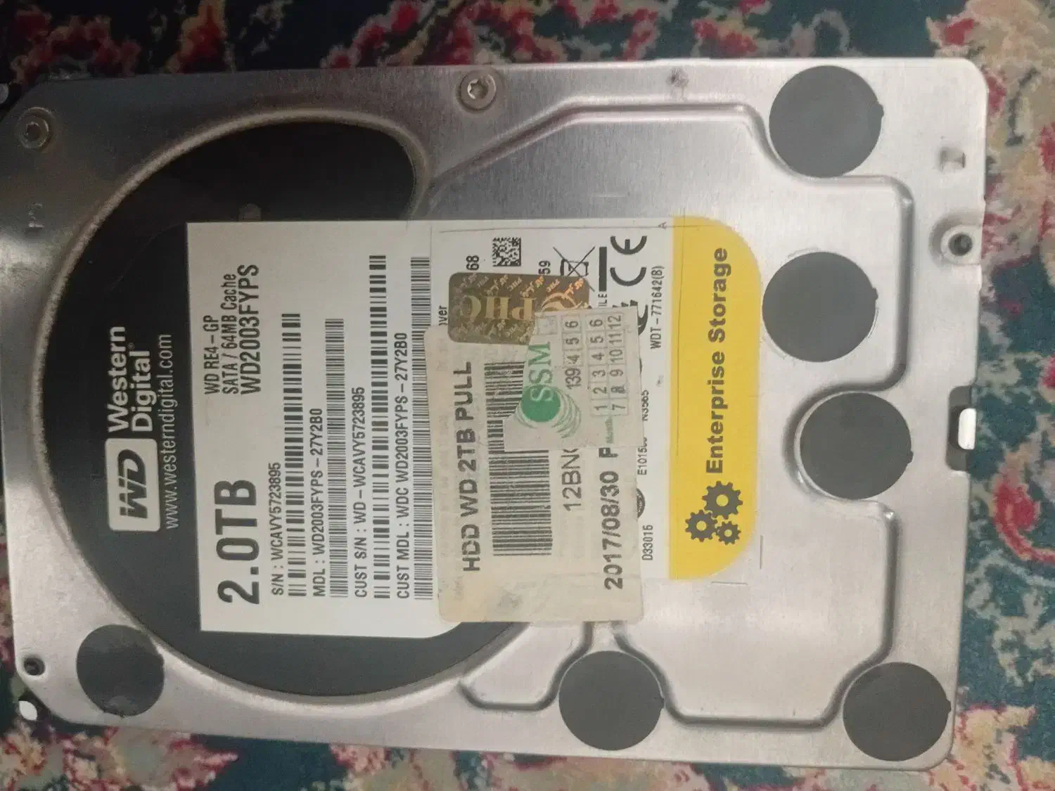 دو عدد هارد 2 و 3 ترابایت وسترن دیجیتال|قطعات و لوازم جانبی رایانه|اردبیل, |دیوار