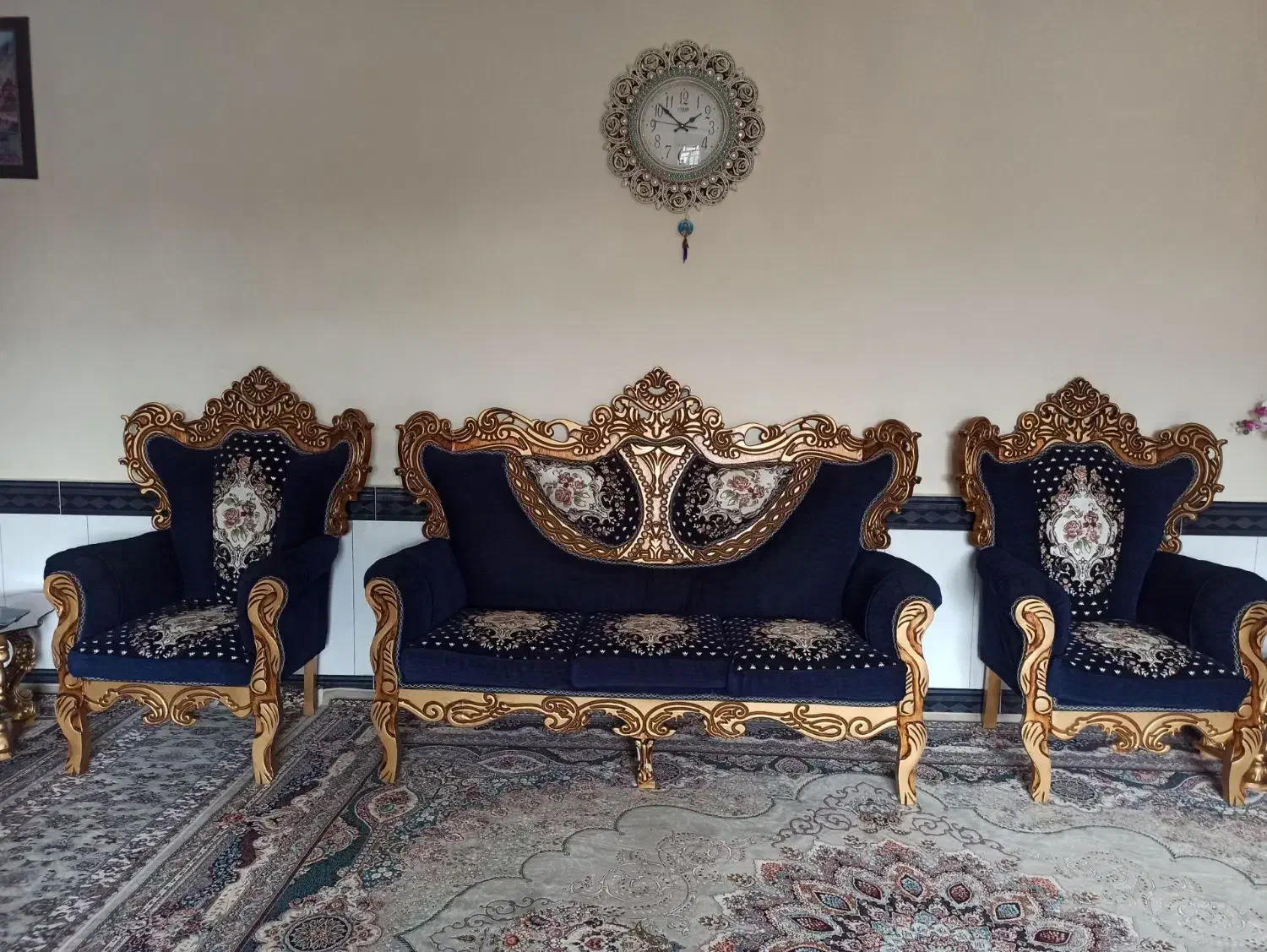 مبل ۱۰نفره|مبلمان خانگی و میز عسلی|شاهین دژ, |دیوار