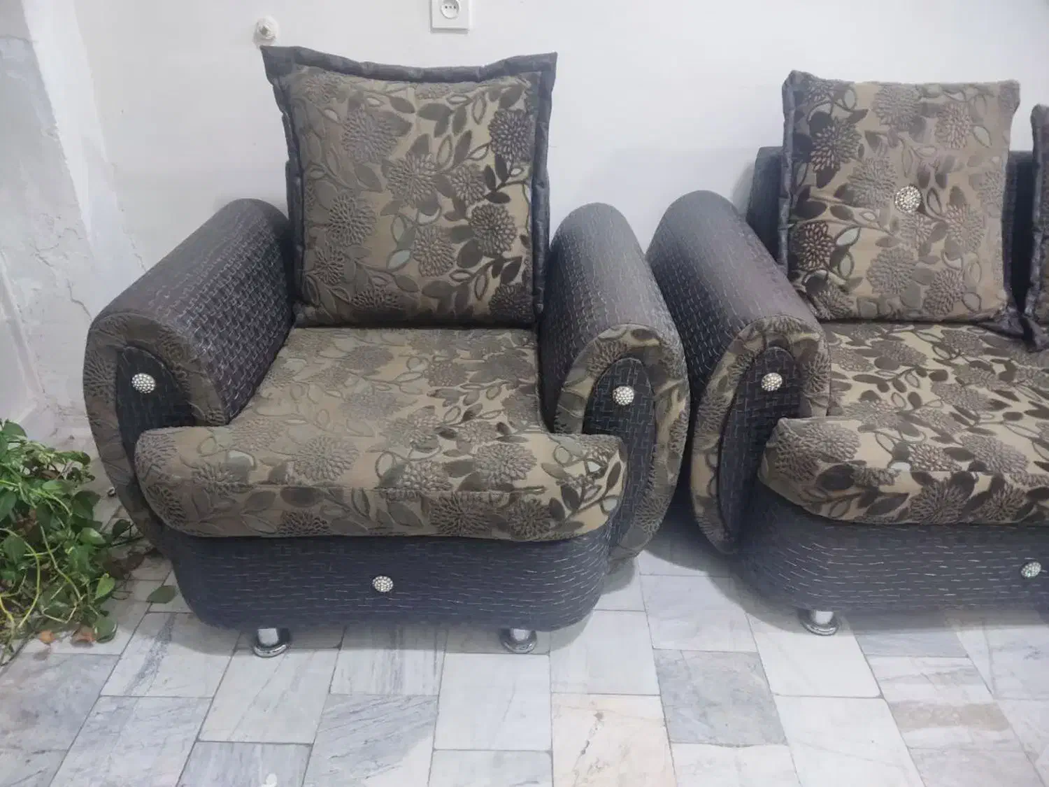 مبل ترک 8نفره|مبلمان خانگی و میز عسلی|خان ببین, |دیوار