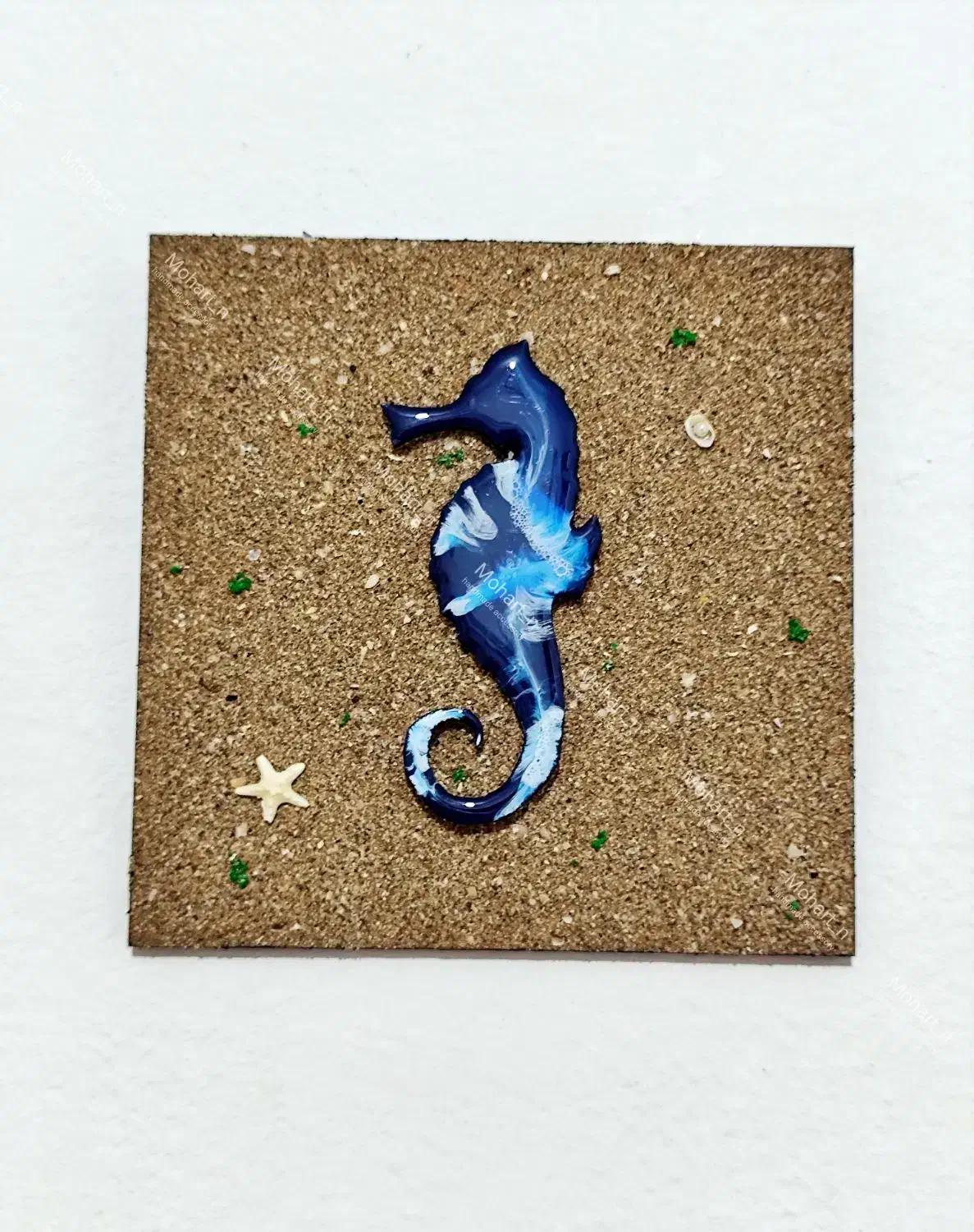 تابلو اسب دریایی رزینی بوشهر|تابلو، نقاشی، عکس|بوشهر, |دیوار