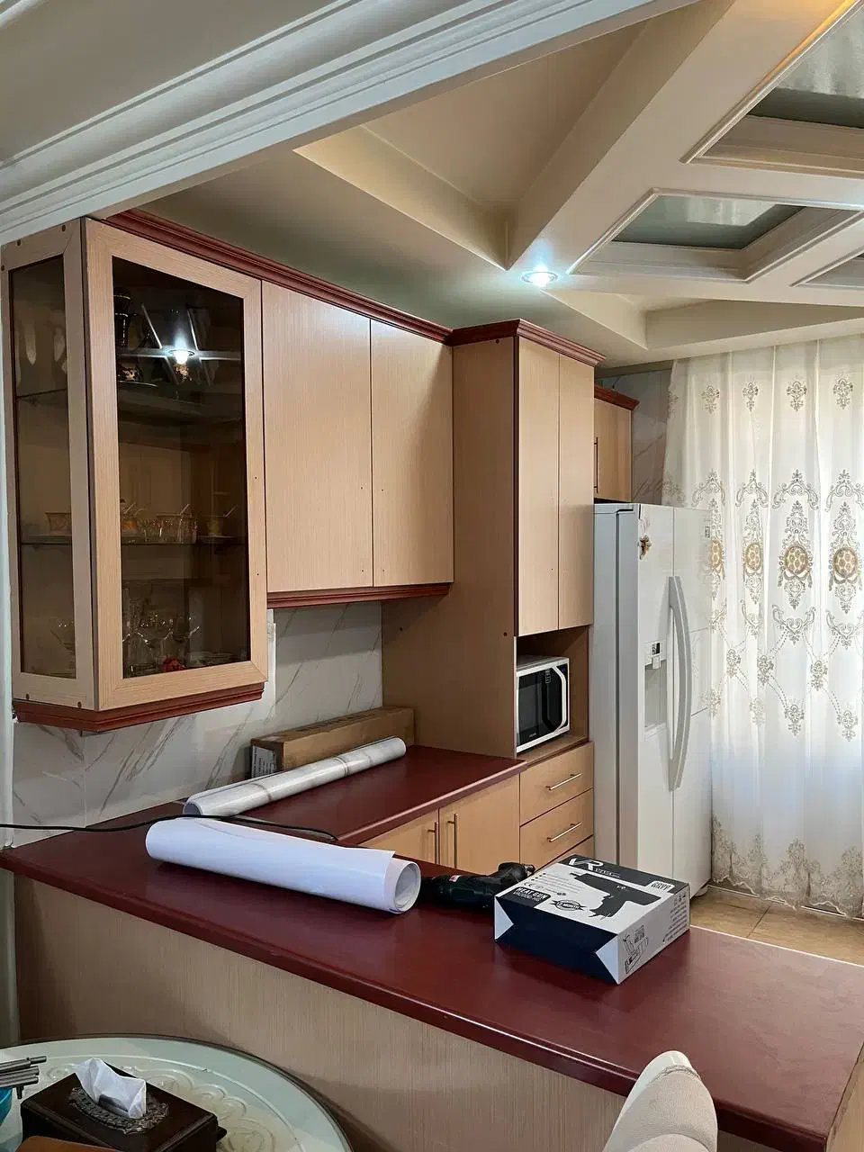 برچسب کابینت/برچسب کاشی حمام/روکش کابینت پنل فومی|خدمات پیشه و مهارت|تهران, سلسبیل شمالی|دیوار