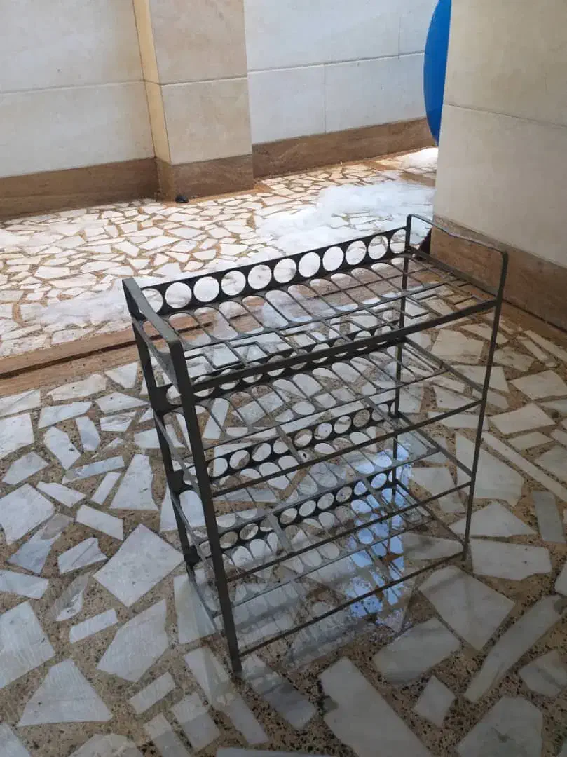 جا کفشی فلزی|جاکفشی، کمد، دراور|رشت, دروازه لاکان|دیوار