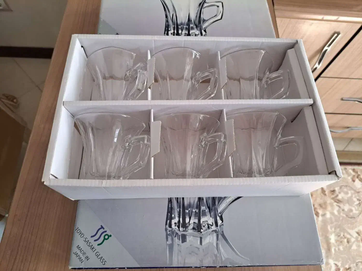 فنجان کریستال ژاپن|ظروف سرو و پذیرایی|تهران, شهرک ولیعصر شمالی|دیوار