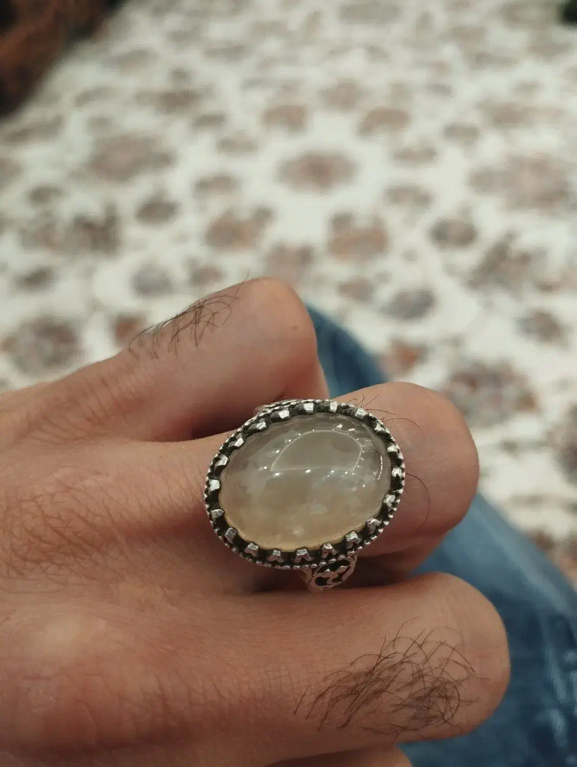 انگشتر درّ نجف اصل|جواهرات|قم, بنیاد|دیوار