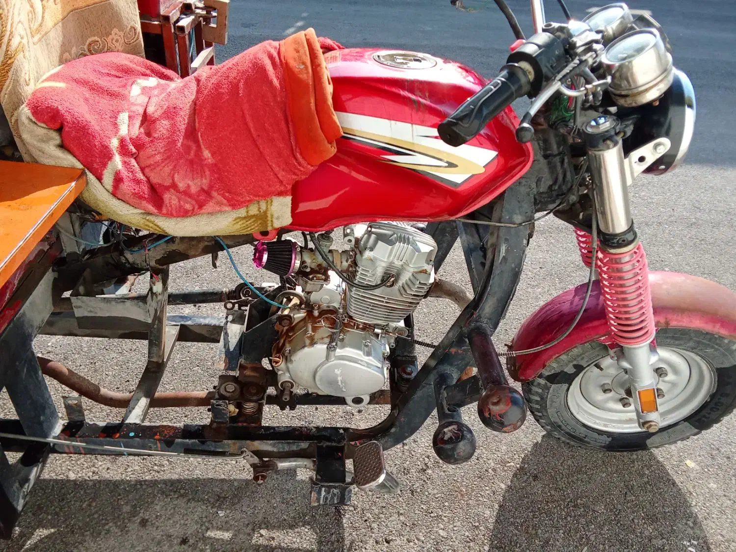 موتور سه چرخ برای فروش|موتورسیکلت|رامهرمز, |دیوار