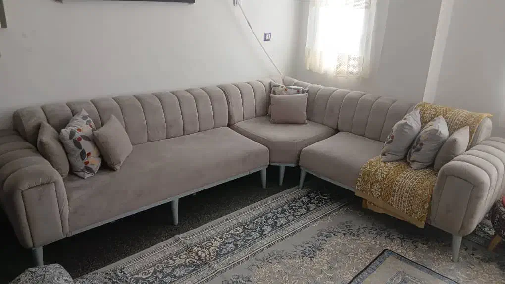 مبل ۷نفره نو نو|مبلمان خانگی و میز عسلی|مرودشت, فاز اول شهرک فرهنگیان|دیوار