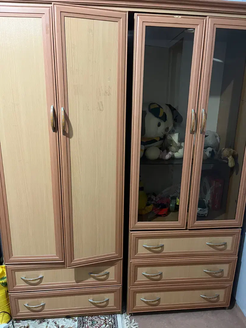 کمد دو تیکه|جاکفشی، کمد، دراور|گرگان, |دیوار