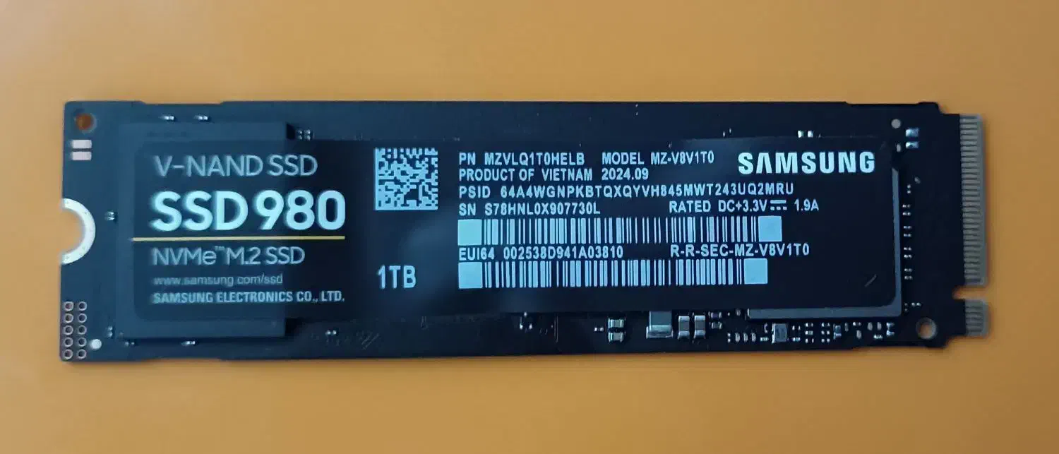 SSD Samsung 980 1TB|قطعات و لوازم جانبی رایانه|بوشهر, |دیوار