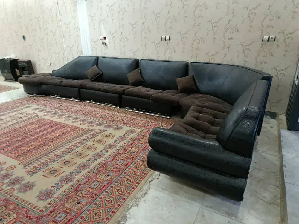 مبل چرم کار تهران|مبلمان خانگی و میز عسلی|زاهدان, |دیوار