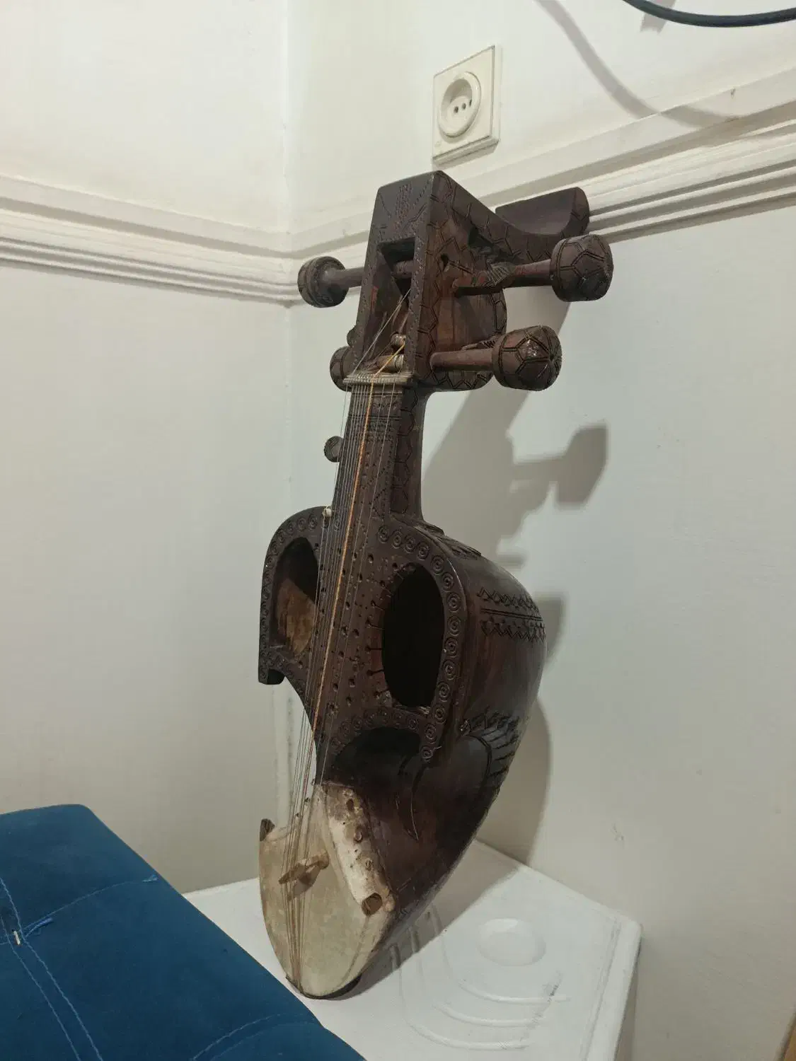 چنگ بلوچی|سازهای سنتی|بندرعباس, |دیوار