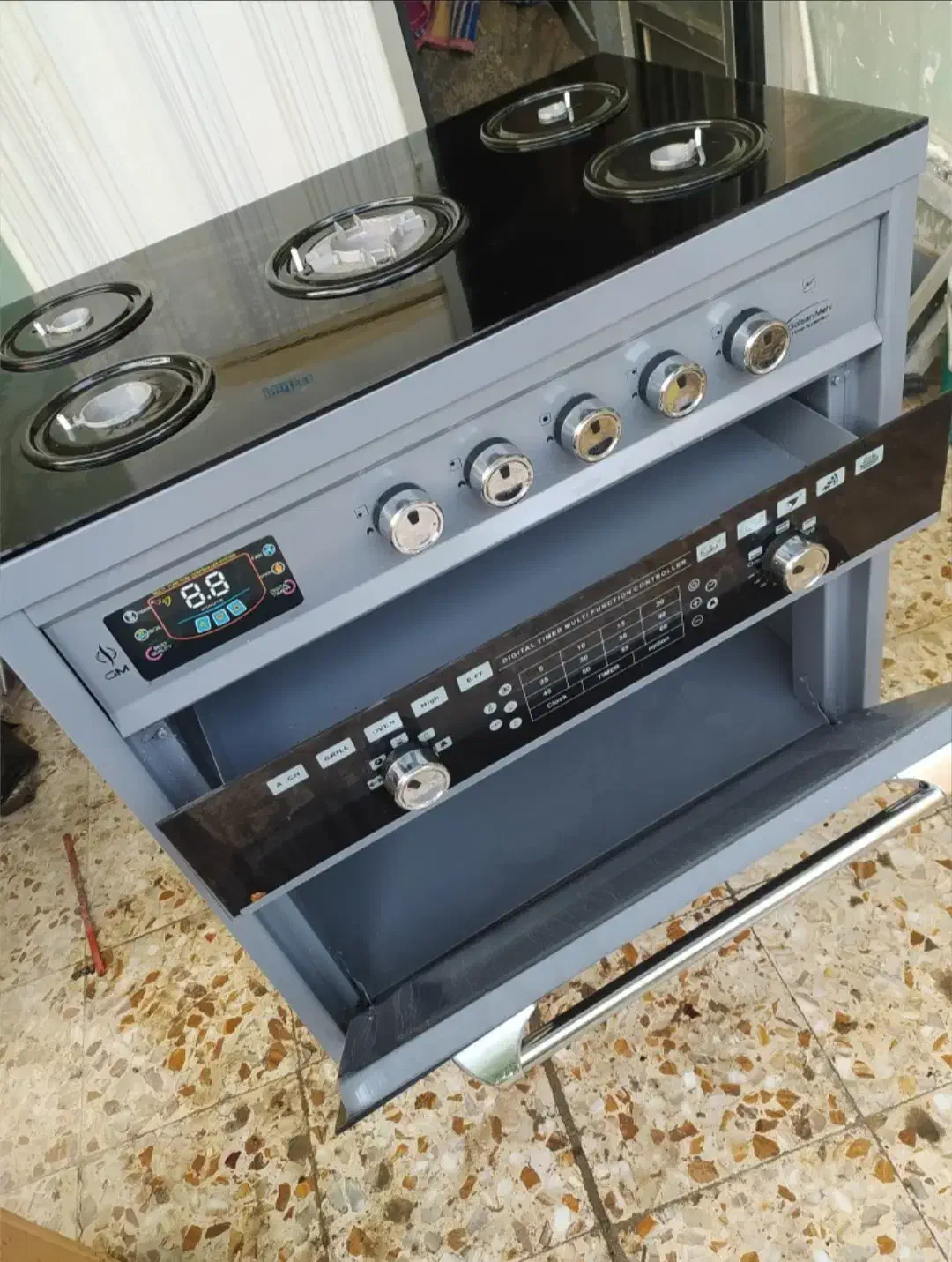 فروش ۱عددبخاری وگاز ۵شعله نو|اجاق گاز و لوازم برقی پختوپز|خان ببین, |دیوار