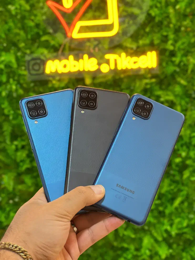 سامسونگ A12 حافظه 64 گیگ رام 4 بسیار تمیز درحد|موبایل|رشت, نیروی دریایی|دیوار
