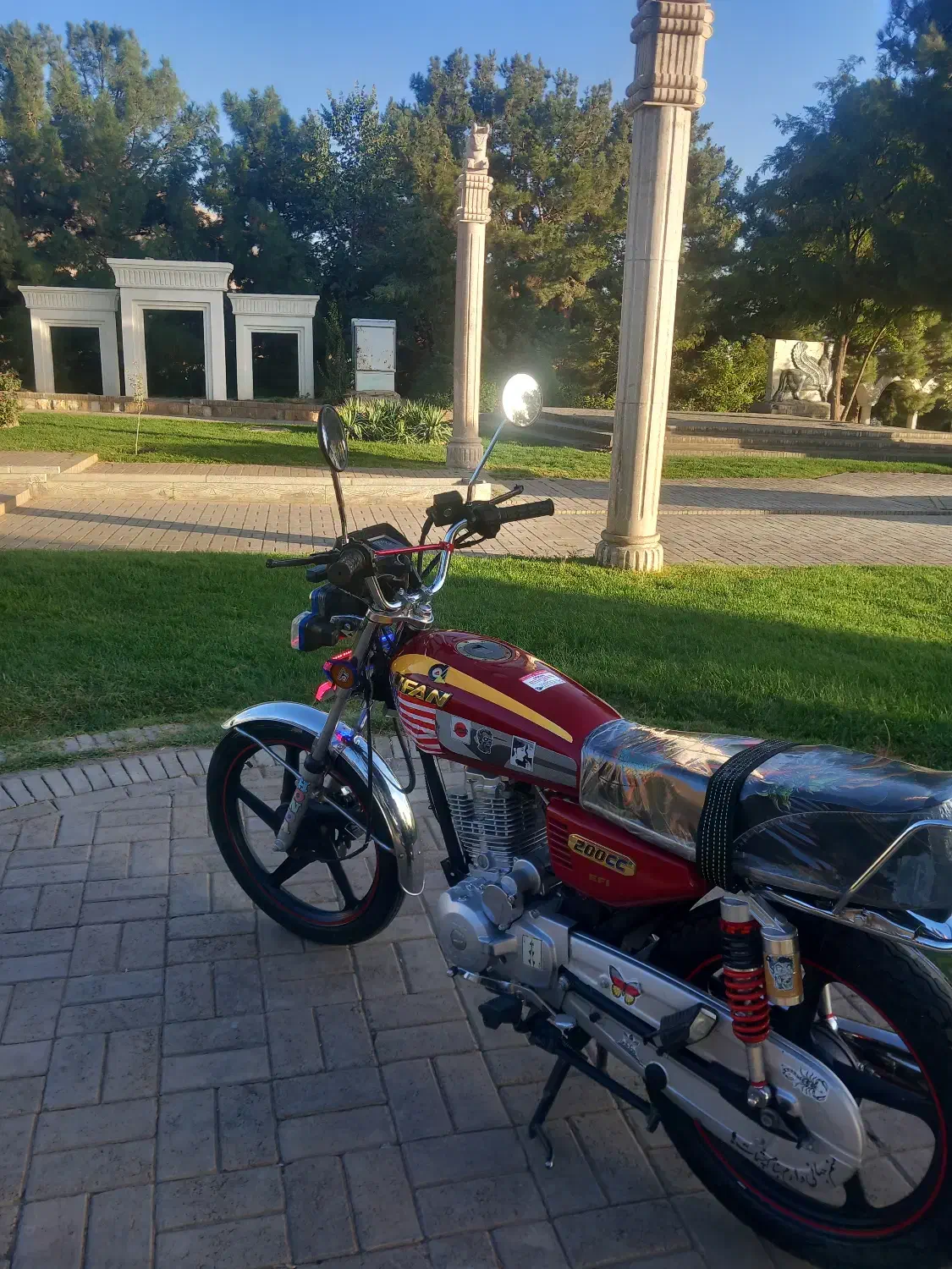 موتور ۲۰۰ معاوضه|موتورسیکلت|ملایر, |دیوار