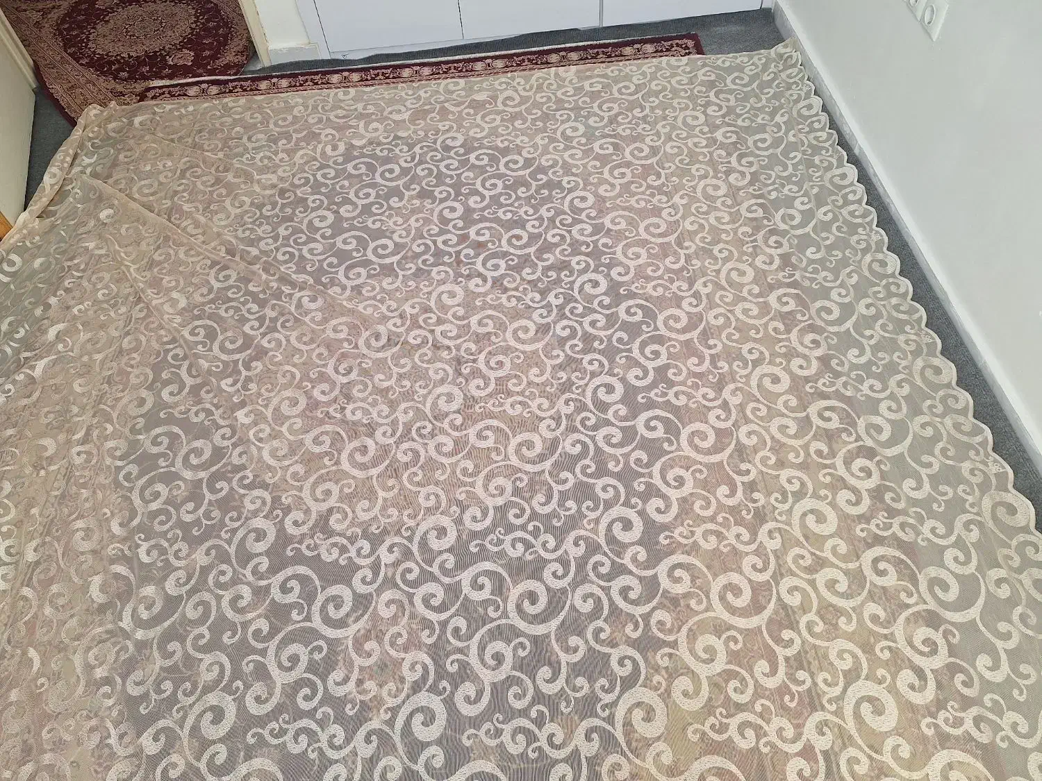 پرده ۲ عدد|پرده، رانر، رومیزی|سهند, |دیوار