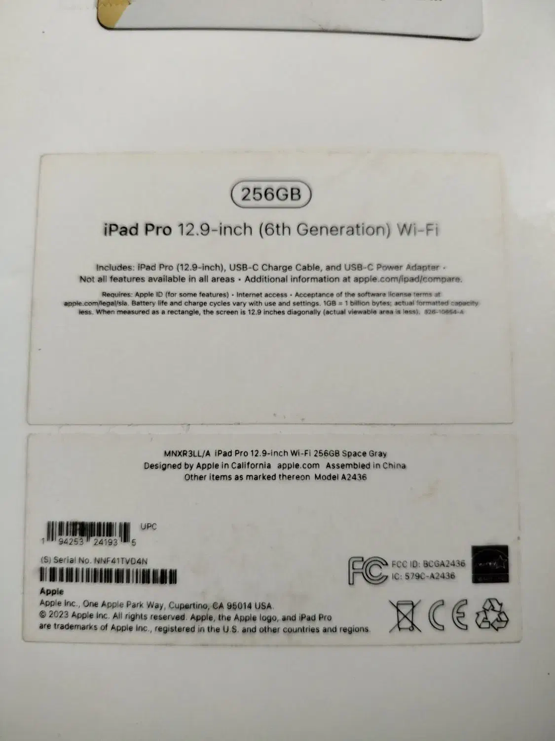تبلت اپل مدل ipad Pro 12.9 2022 WIFI|تبلت|تهران, سعادت‌آباد|دیوار