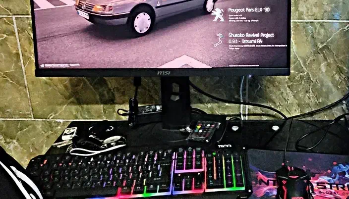 مانیتور msi با کیبورد موس|قطعات و لوازم جانبی رایانه|یزد, |دیوار