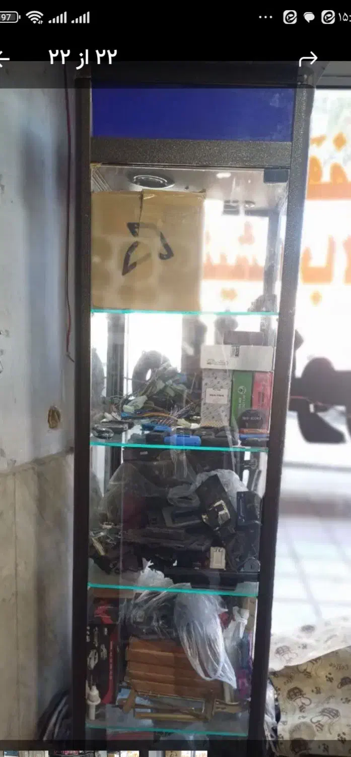 ویترین مقازه|بوفه، ویترین، کنسول|قم, زاویه|دیوار