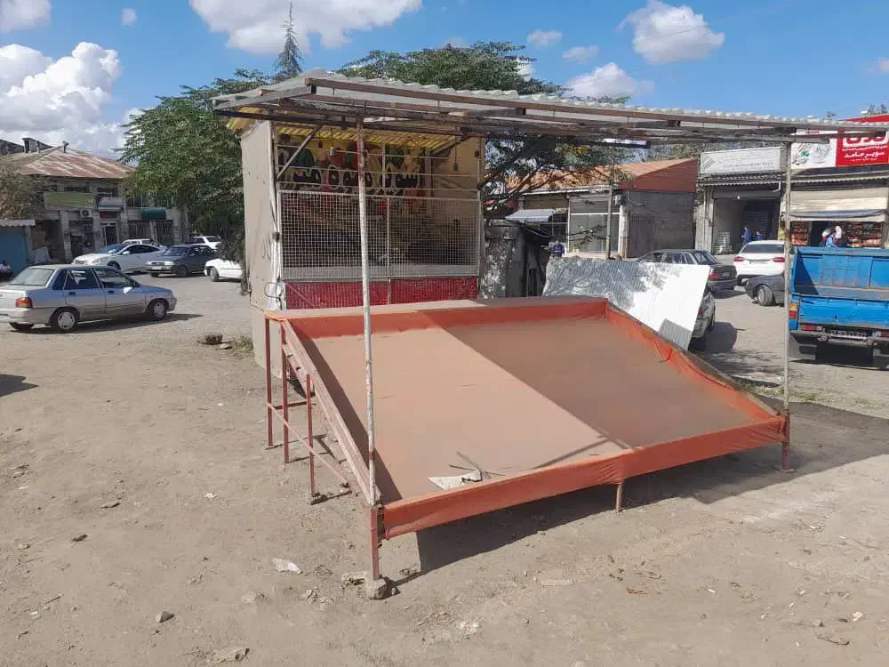 گاری و طبق برای بساط کاملا سالم تا تمام لوازم|فروشگاه و مغازه|رشت, پسیخان|دیوار