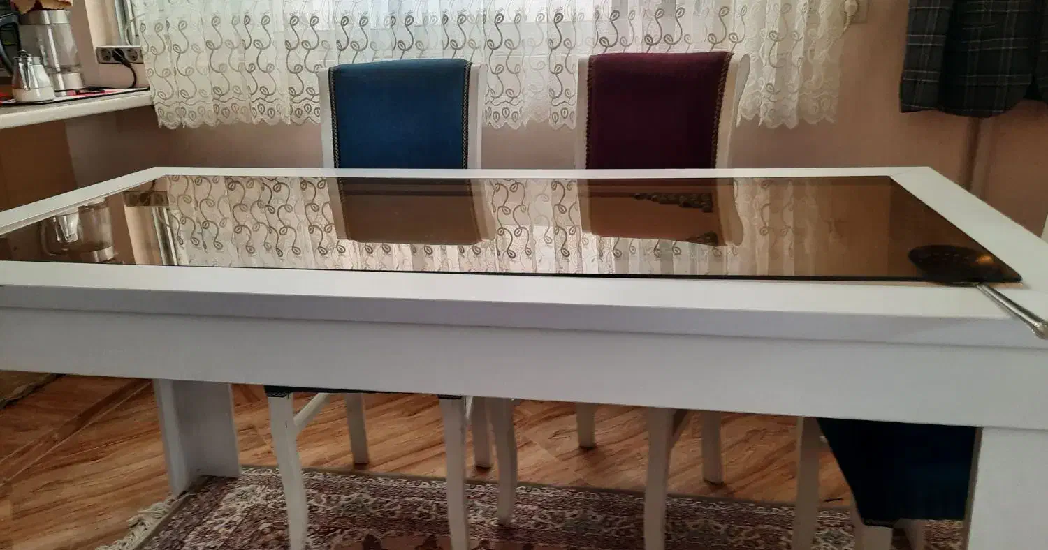 میز غذا خوری ۶نفره همراه با ۶صندلی|میز و صندلی غذاخوری|اراک, |دیوار