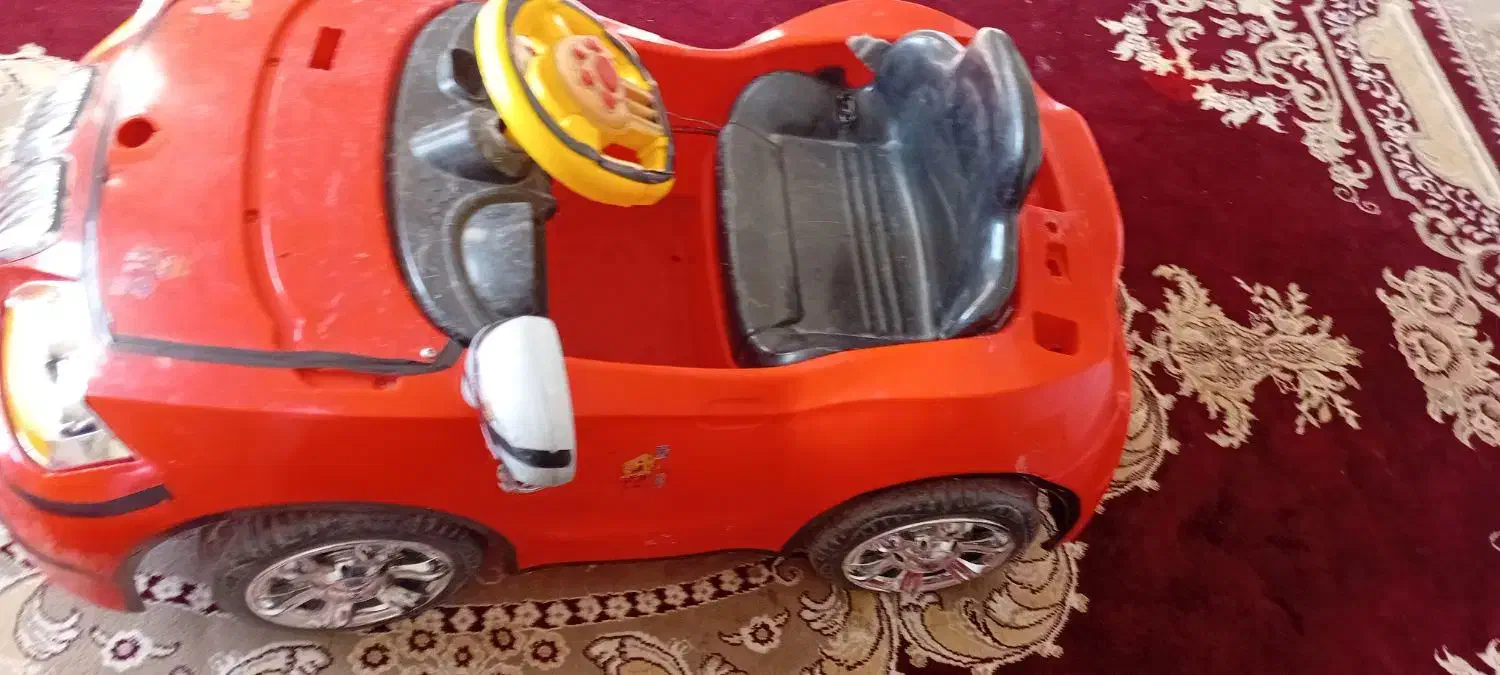 ماشین شارژی تک نفره|اسباب‌بازی بچه|طاغنکوه, |دیوار