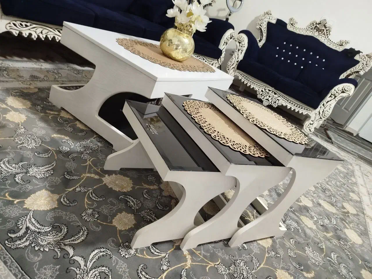 مبل9نفره|مبلمان خانگی و میز عسلی|پاکدشت, حصار امیر|دیوار