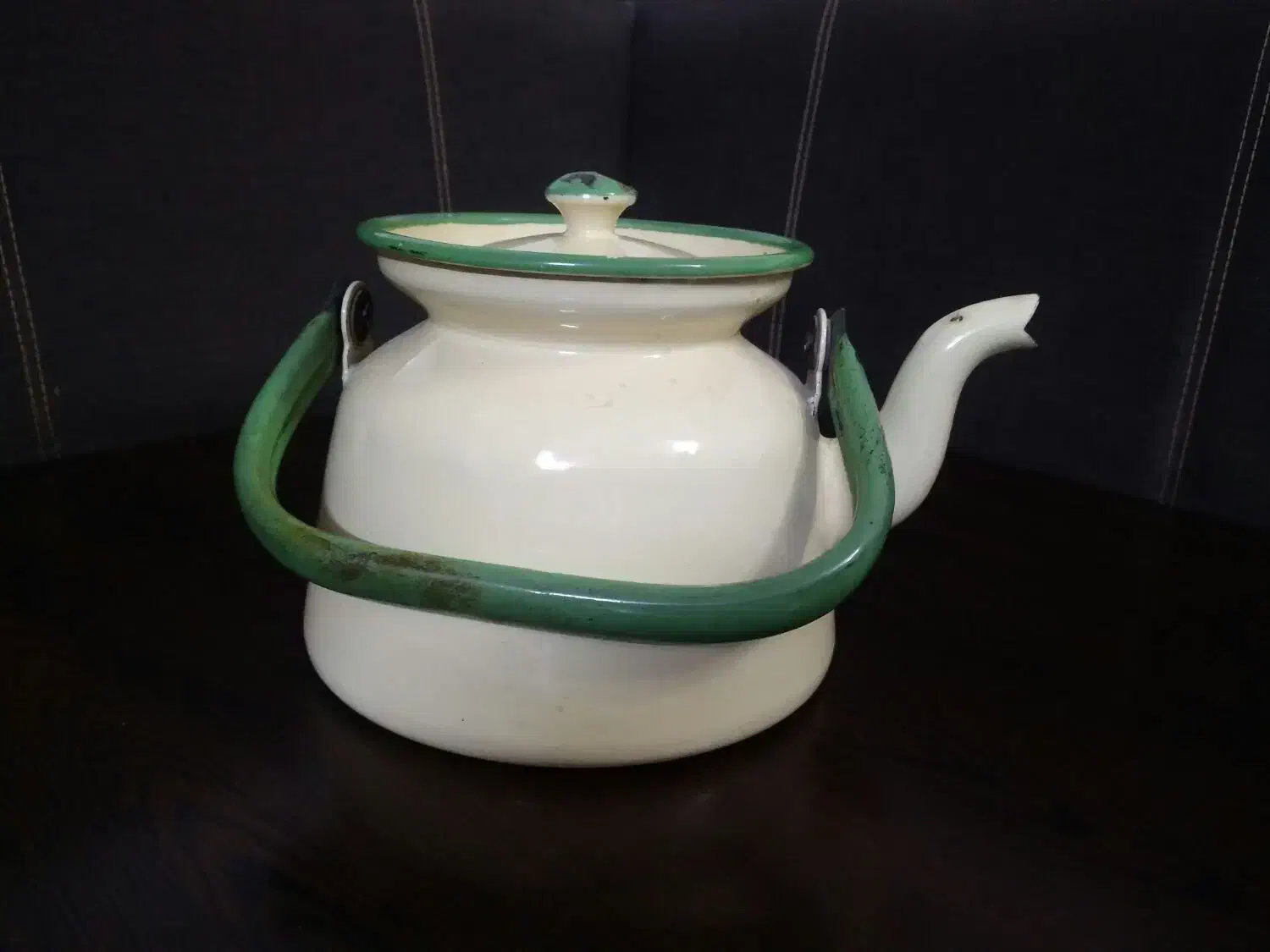 کتری و ظرف میوه قدیمی  نوستالژی تمیز و مرتب سالم|کلکسیون اشیاء عتیقه|نیشابور, بلوار گلها|دیوار