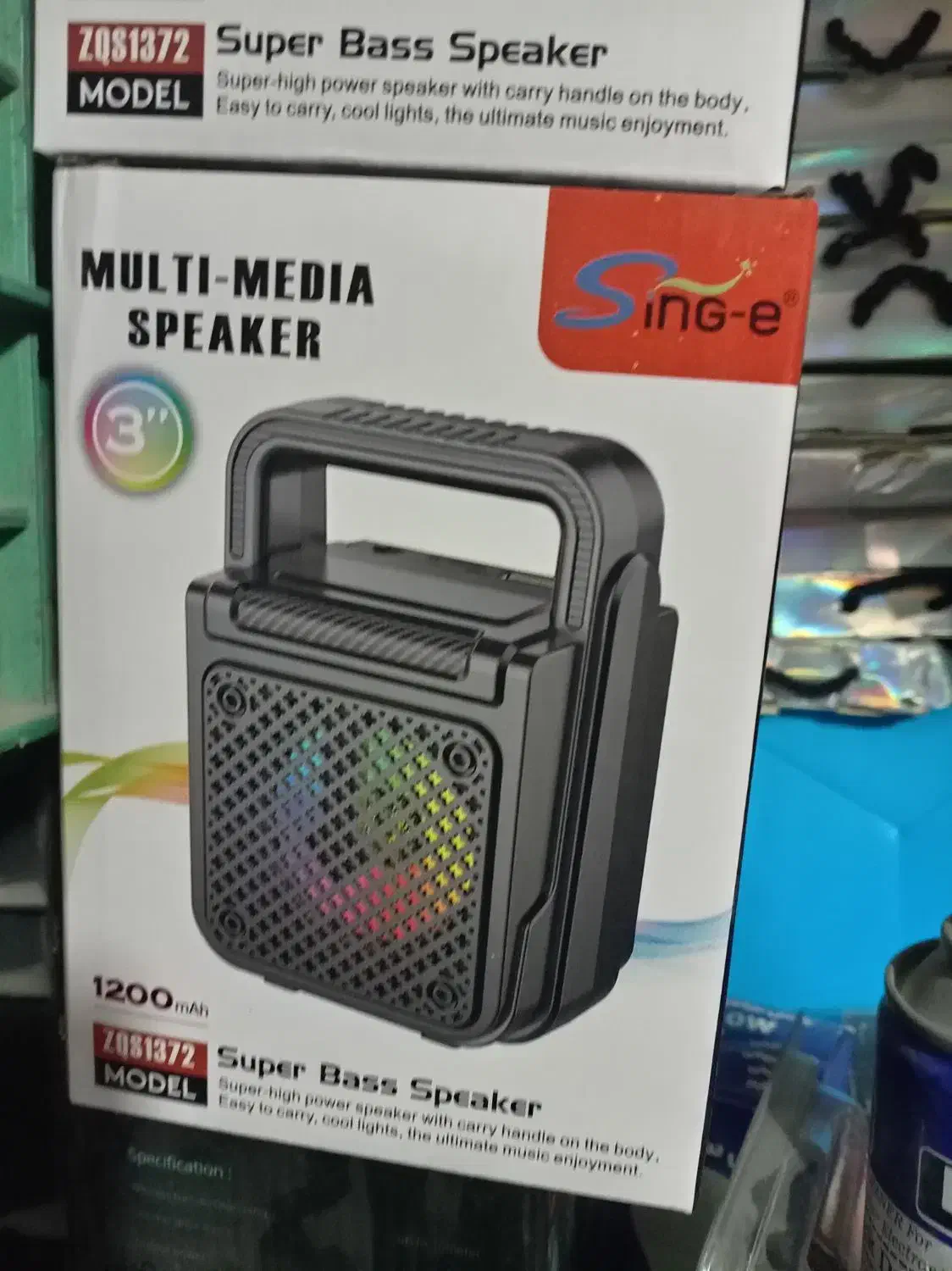 اسپیکر 3...اینچ رقص نور|پخشکننده همراه|اصفهان, باتون|دیوار