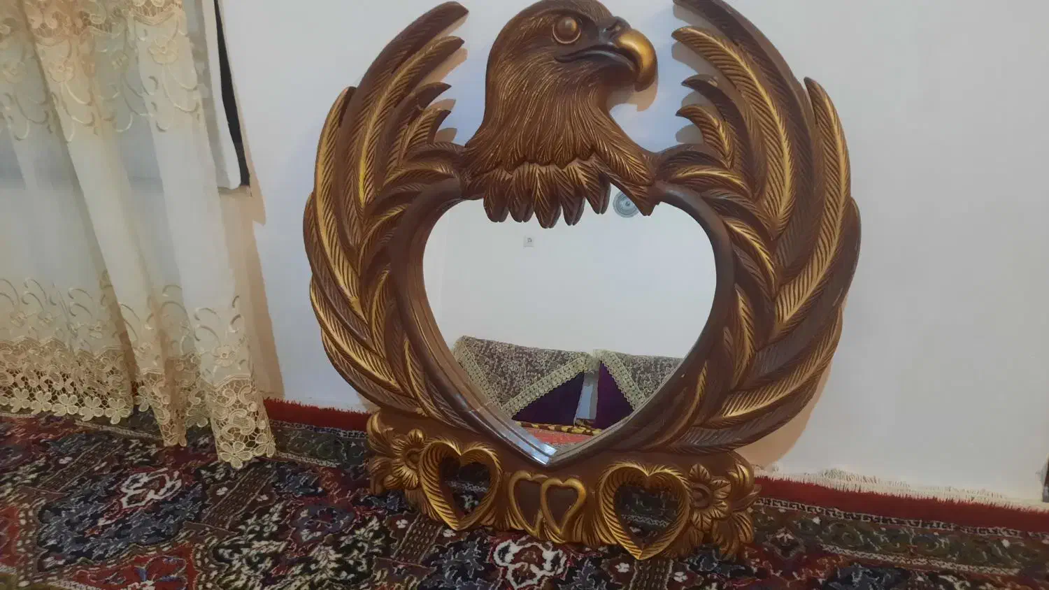 آینه با چوب گردو|آینه|مرند, |دیوار