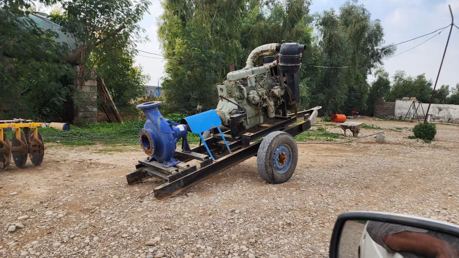 موتور آبکشی بنز ۳۰۲ ۶سیلندر ۸تن|ماشینآلات صنعتی|شوش, |دیوار