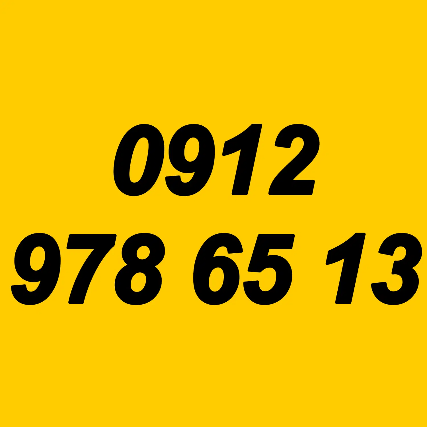 0912.978.65.13|سیم‌کارت|تهران, گلستان (شهرک راه آهن)|دیوار