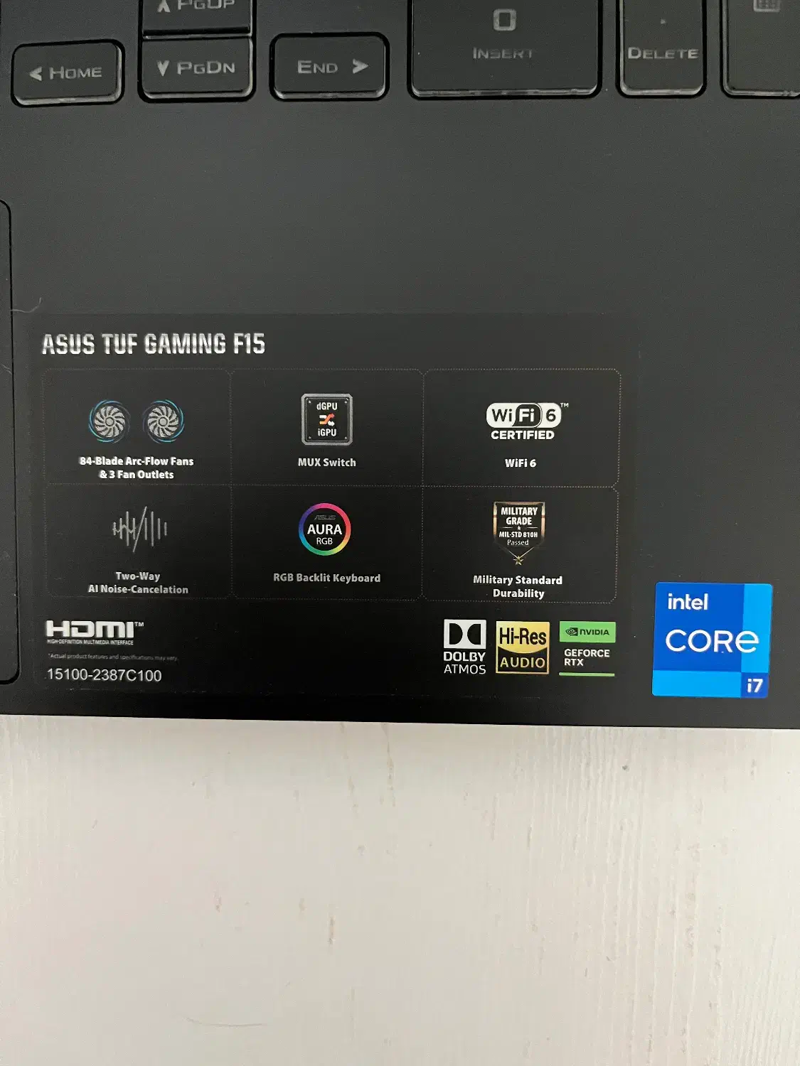 لپتاپ ایسوس asus تاف گیمینگ درحد آکبند|رایانه همراه|تهران, صادقیه|دیوار