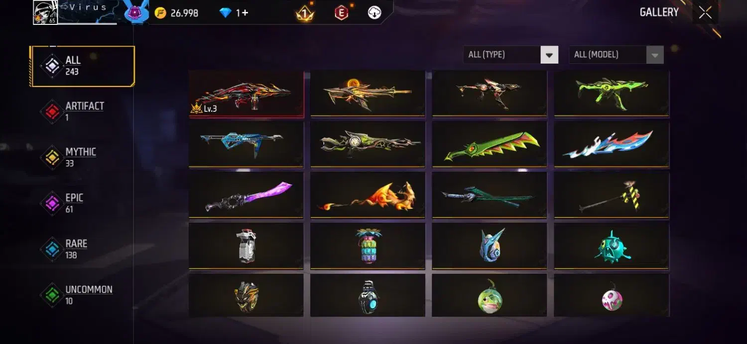 اکانت فری فایر|کنسول، بازی ویدئویی و آنلاین|مرند, |دیوار