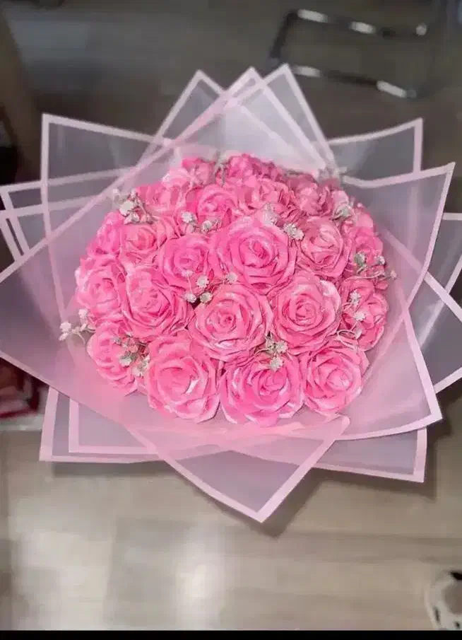 گل روبانی دست‌ساز|گل مصنوعی|پیشوا, |دیوار