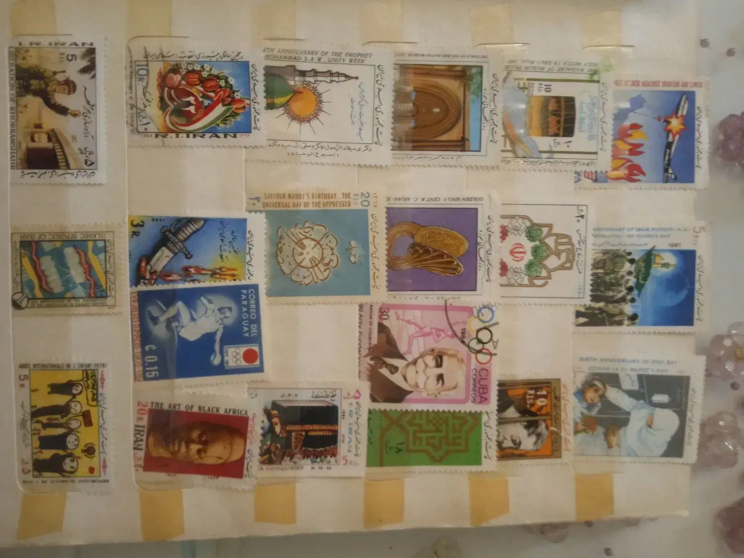 فروش آلبوم تمبر کلکسیونی|کلکسیون سکه، تمبر، اسکناس|کرج, مصباح|دیوار