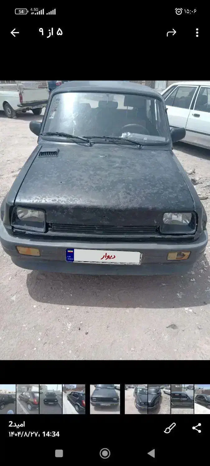 پی مدل 82 بدون رنگ|خودرو سواری و وانت|بیرجند, |دیوار