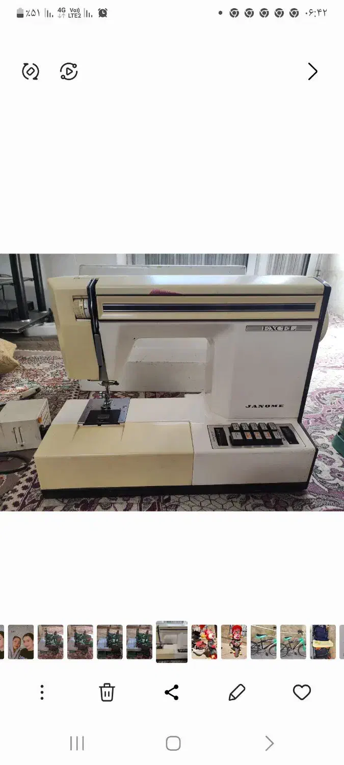 چرخ خیاطی کامپیوتر ودوچرخه وکالسه کمک مادر  وسنتور|حراج|مهاباد (آذربایجان غربی), |دیوار