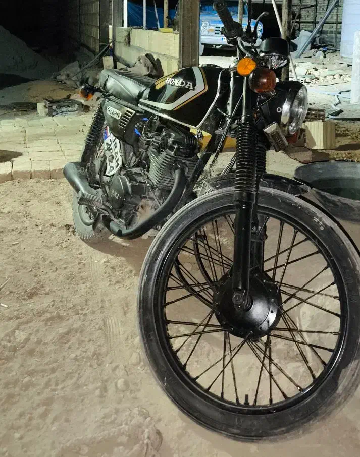 هندا 125 کاستوم برگه اوراق|موتورسیکلت|اراک, |دیوار
