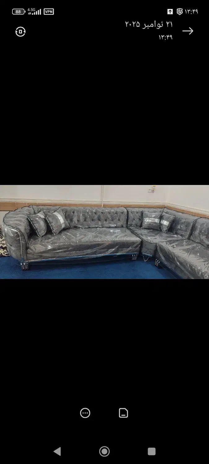 مبل در حد نو و اک|مبلمان خانگی و میز عسلی|دزفول, |دیوار